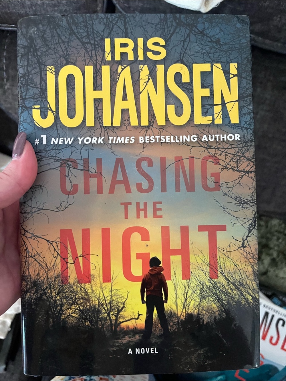 Iris Johansen - “Chasing The Night” - hardback book - from the Eve Duncan series